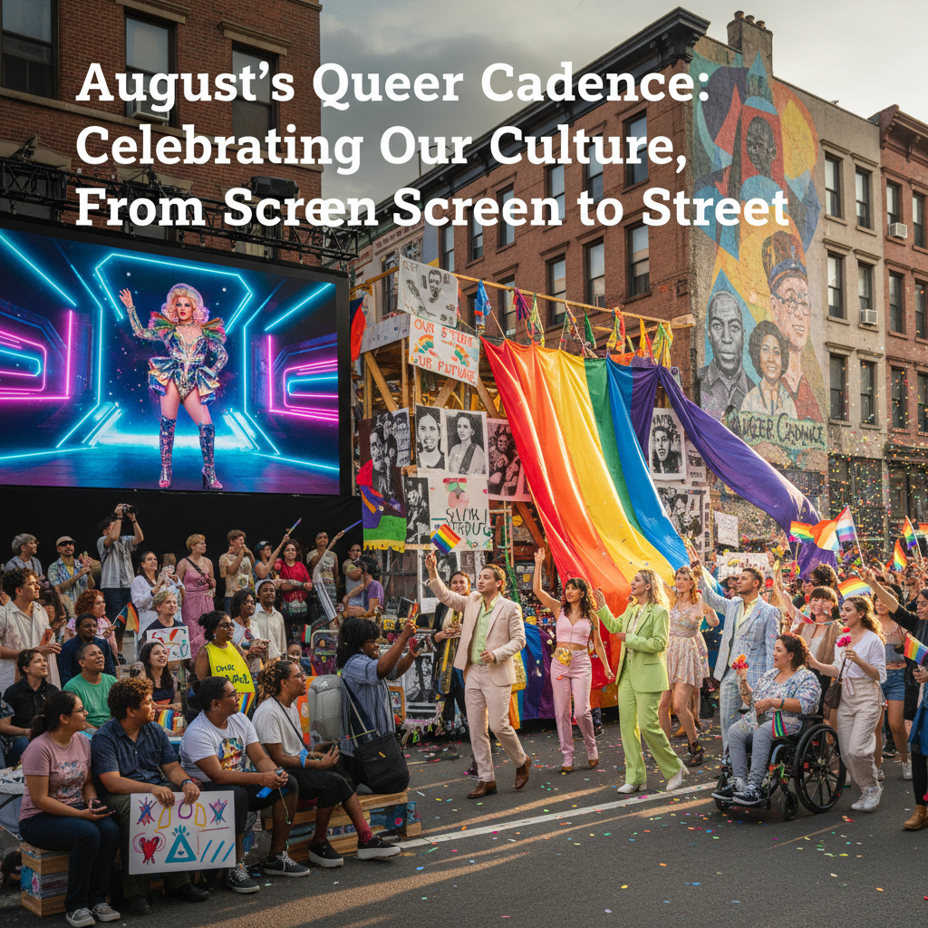 August's Queer Cadence: Celebrating Our Culture, From Screen to Street