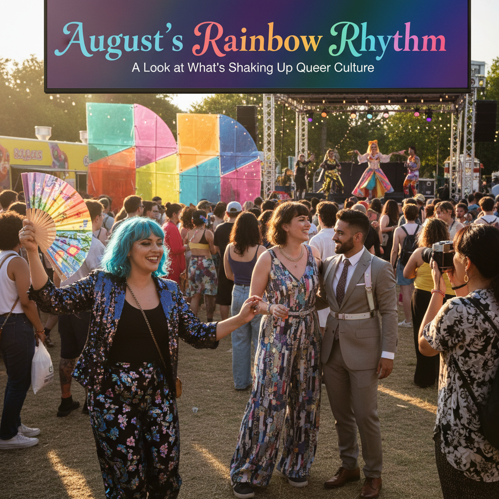 August's Rainbow Rhythm: A Look at What's Shaking Up Queer Culture