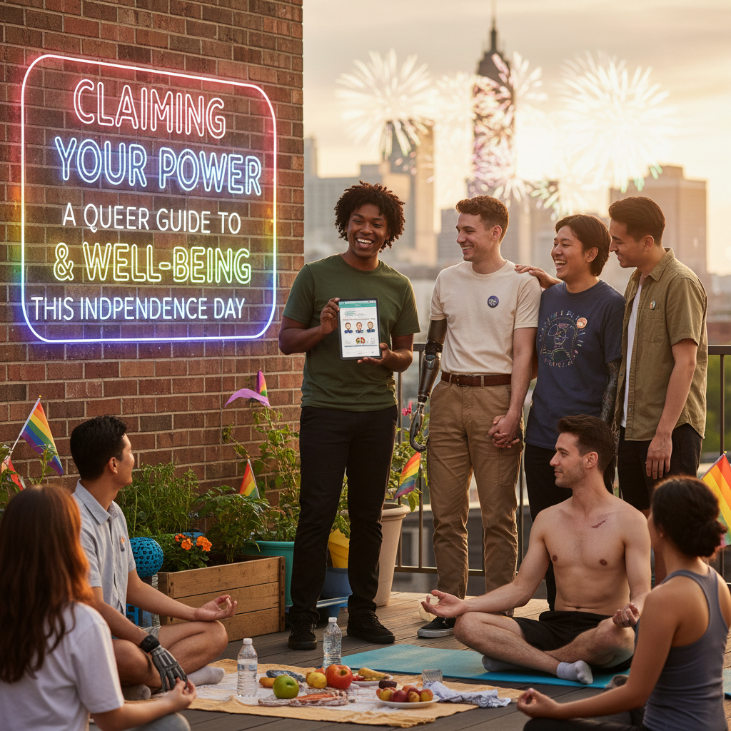 Claiming Your Power: A Queer Guide to Health & Well-being This Independence Day