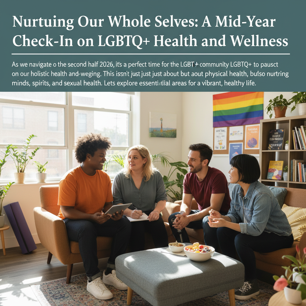 Nurturing Our Whole Selves: A Mid-Year Check-In on LGBTQ+ Health and Wellness