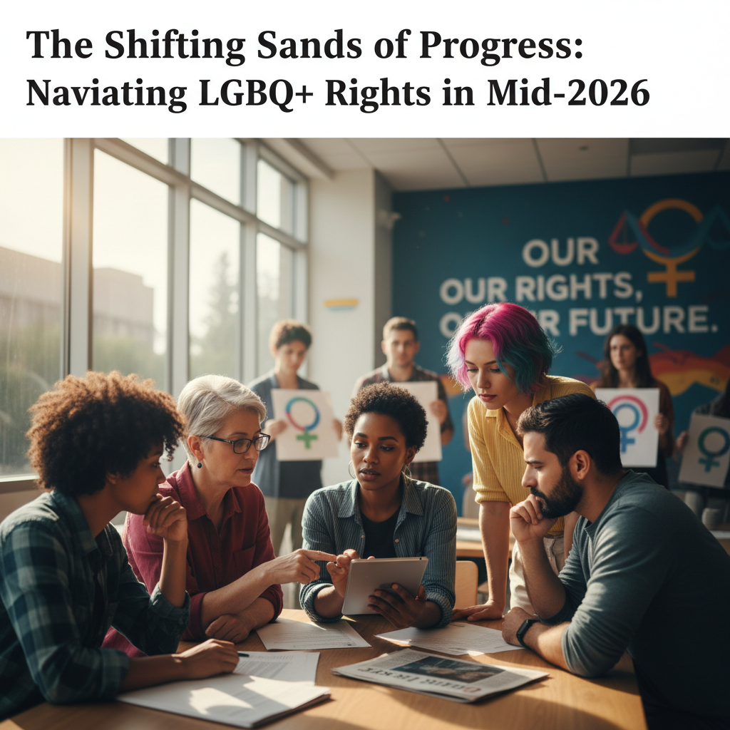 The Shifting Sands of Progress: Navigating LGBTQ+ Rights in Mid-2026